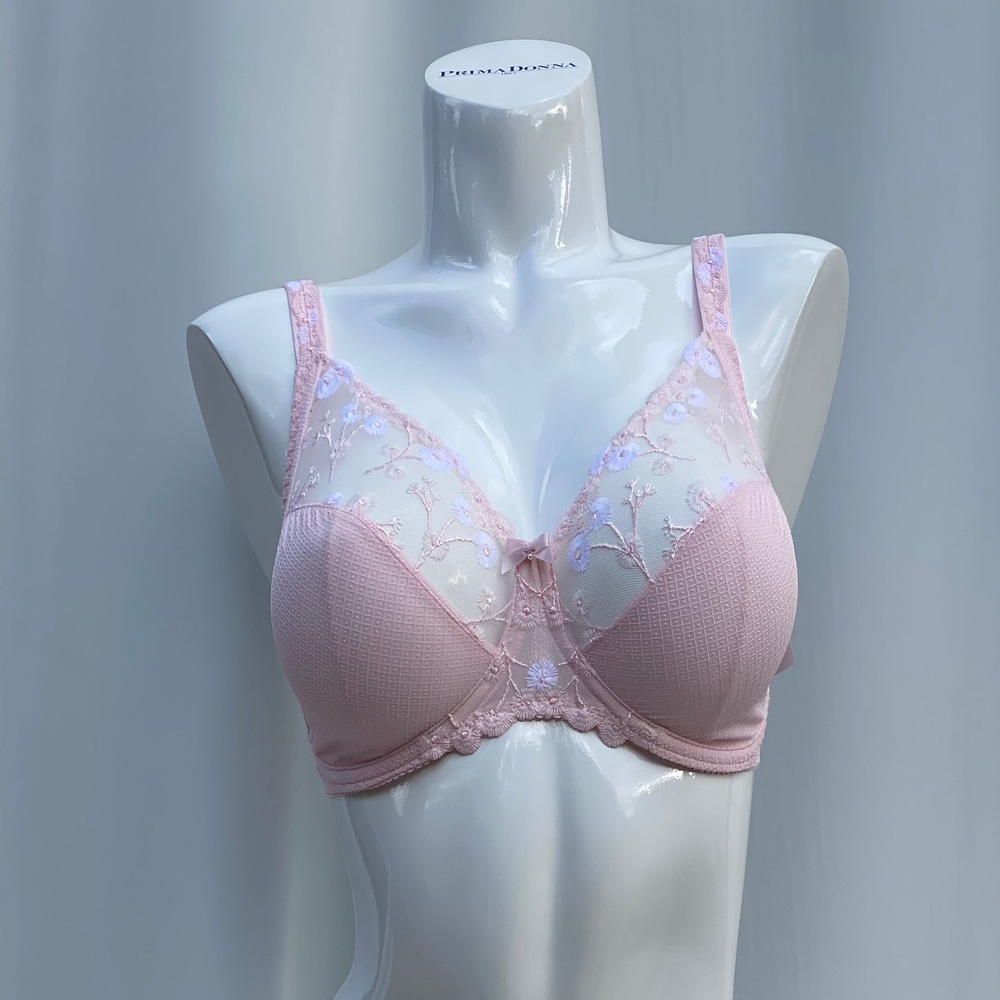 PrimaDonna - Luna Non Padded Balcony Bra - Primrose Pink