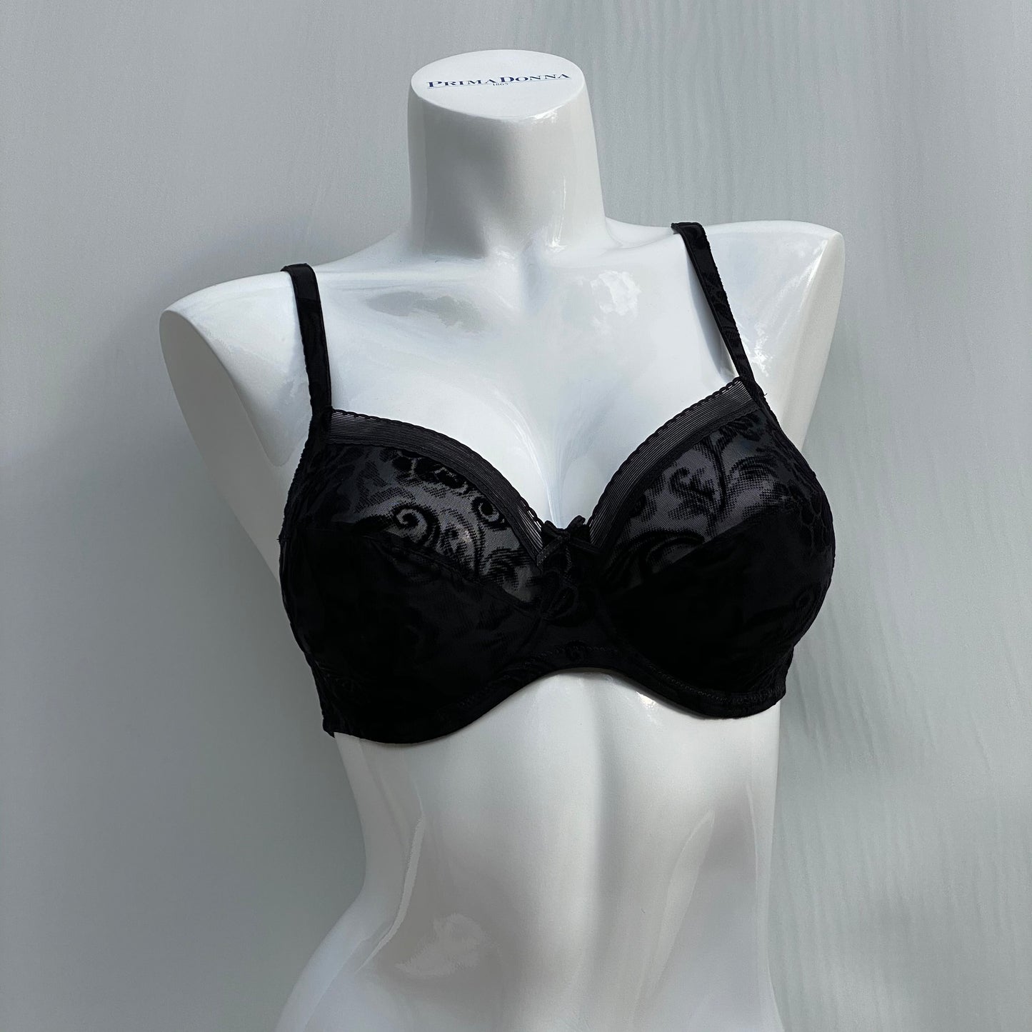 PrimaDonna Twist - All Night Non Padded Balcony Wired Bra - Black