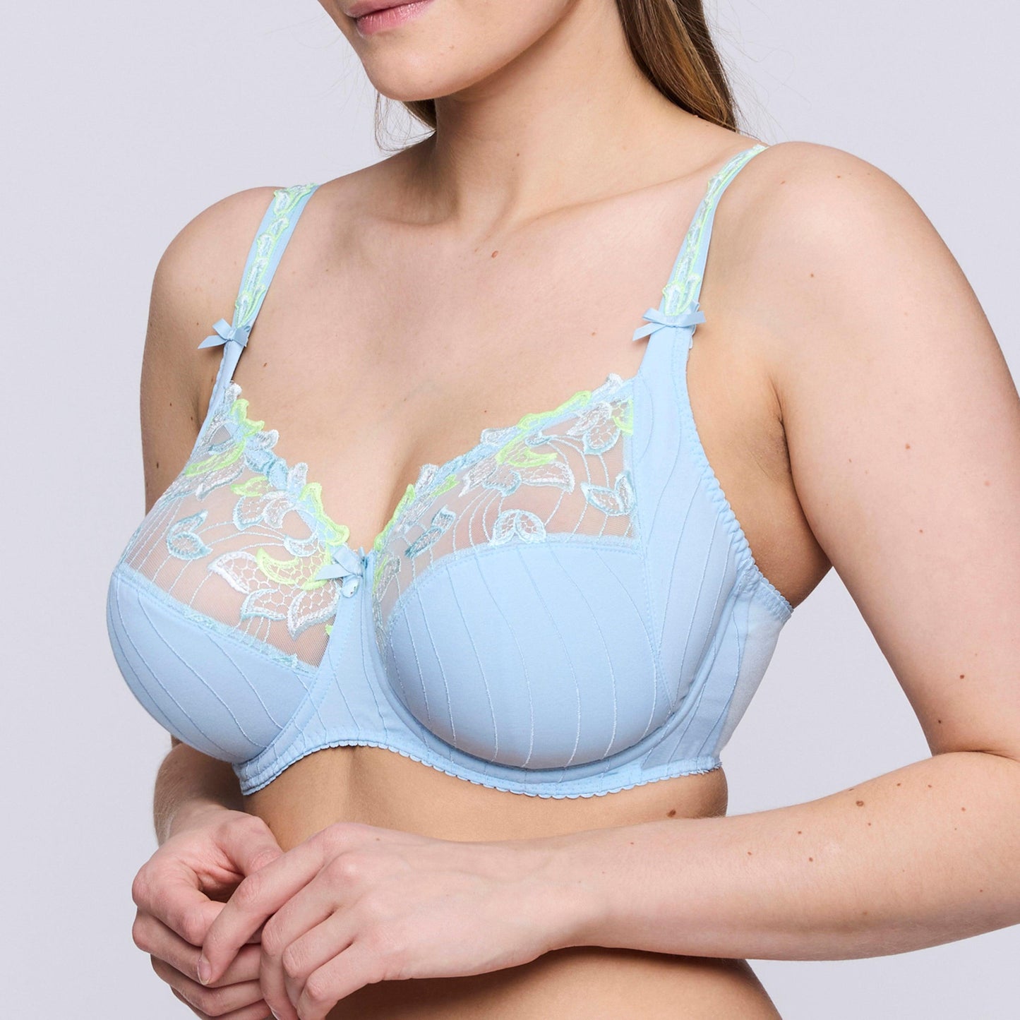 PrimaDonna - Deauville - Full Cup Wire Bra Milky Blue